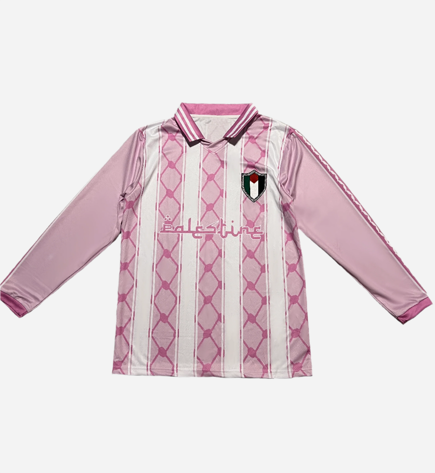 long sleeve pink palestine jersey
